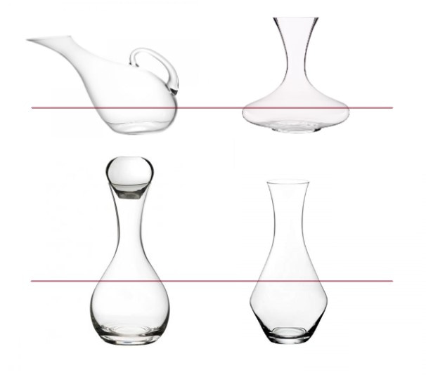 Difference between Decanter and Carafe